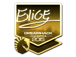 Sticker | EliGE (Gold) | Cluj-Napoca 2015