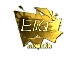 Sticker | EliGE (Gold) | Cologne 2016