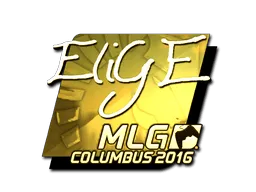 Sticker | EliGE (Gold) | MLG Columbus 2016