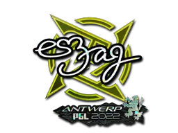 Sticker | es3tag (Glitter) | Antwerp 2022