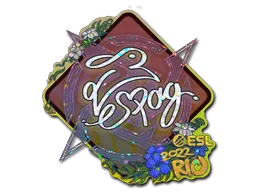 Sticker | es3tag (Glitter) | Rio 2022