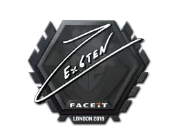 Sticker | Ex6TenZ | London 2018