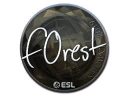 Sticker | f0rest (Foil) | Katowice 2019