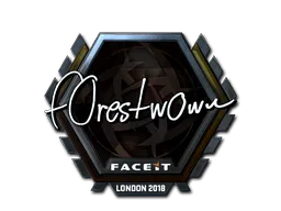Sticker | f0rest (Foil) | London 2018