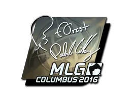 Sticker | f0rest (Foil) | MLG Columbus 2016