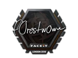 Sticker | f0rest | London 2018