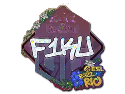 Sticker | F1KU (Glitter) | Rio 2022