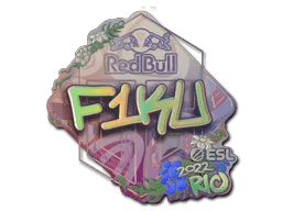 Sticker | F1KU (Holo) | Rio 2022