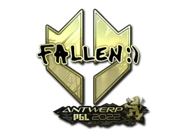 Sticker | FalleN (Gold) | Antwerp 2022