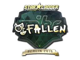 Sticker | FalleN (Gold) | Berlin 2019