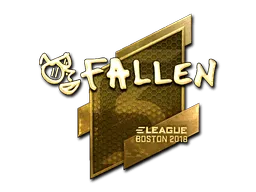 Sticker | FalleN (Gold) | Boston 2018