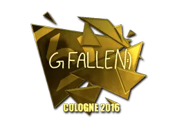 Sticker | FalleN (Gold) | Cologne 2016