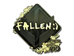 Sticker | FalleN (Gold) | Rio 2022