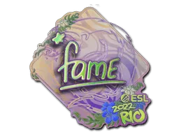 Sticker | fame (Holo) | Rio 2022