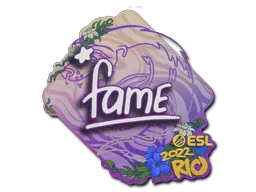 Sticker | fame | Rio 2022