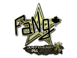 Sticker | FaNg (Gold) | Antwerp 2022