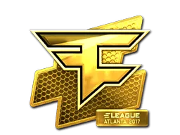 Sticker | FaZe Clan (Gold) | Atlanta 2017