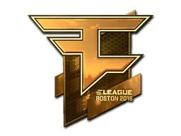 Sticker | FaZe Clan (Gold) | Boston 2018