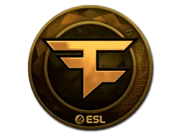 Sticker | FaZe Clan (Gold) | Katowice 2019