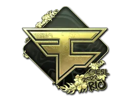 Sticker | FaZe Clan (Gold) | Rio 2022