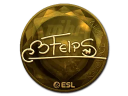 Sticker | felps (Gold) | Katowice 2019