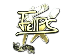 Sticker | felps (Gold) | Paris 2023