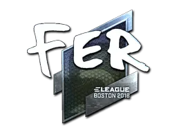 Sticker | fer (Foil) | Boston 2018