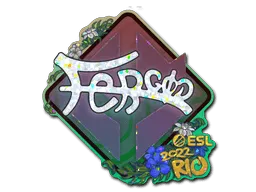 Sticker | fer (Glitter) | Rio 2022