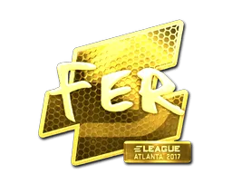 Sticker | fer (Gold) | Atlanta 2017