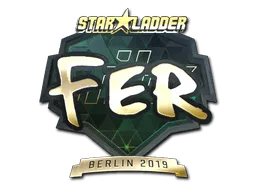 Sticker | fer (Gold) | Berlin 2019