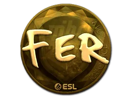 Sticker | fer (Gold) | Katowice 2019