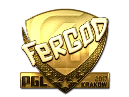 Sticker | fer (Gold) | Krakow 2017