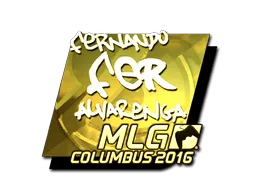 Sticker | fer (Gold) | MLG Columbus 2016