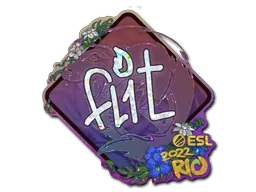 Sticker | FL1T (Glitter) | Rio 2022