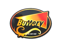 Sticker | Flame Buttery