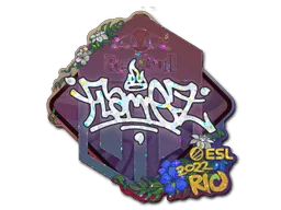 Sticker | FlameZ (Glitter) | Rio 2022