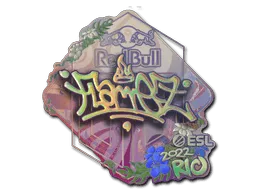 Sticker | FlameZ (Holo) | Rio 2022