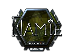 Sticker | flamie (Foil) | London 2018