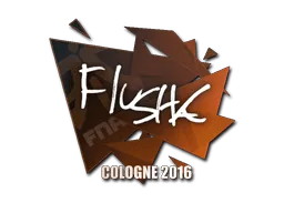 Sticker | flusha | Cologne 2016