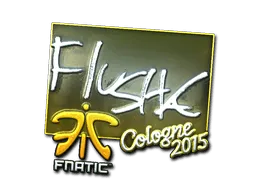 Sticker | flusha (Foil) | Cologne 2015