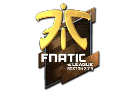 Sticker | Fnatic (Foil) | Boston 2018