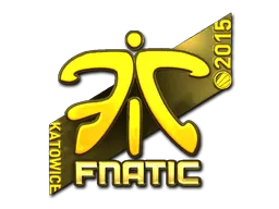 Sticker | Fnatic (Gold) | Katowice 2015