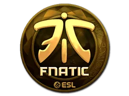 Sticker | Fnatic (Gold) | Katowice 2019