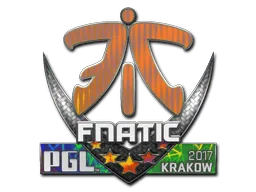 Sticker | Fnatic (Holo) | Krakow 2017