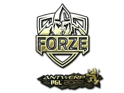 Sticker | forZe eSports (Gold) | Antwerp 2022