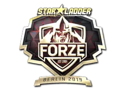 Sticker | forZe eSports (Gold) | Berlin 2019