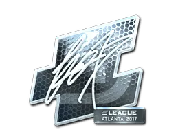 Sticker | fox (Foil) | Atlanta 2017