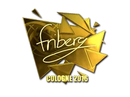 Sticker | friberg (Gold) | Cologne 2016