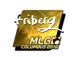 Sticker | friberg (Gold) | MLG Columbus 2016