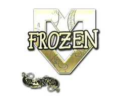 Sticker | frozen (Gold) | Paris 2023